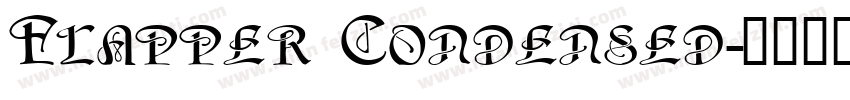 Flapper Condensed字体转换